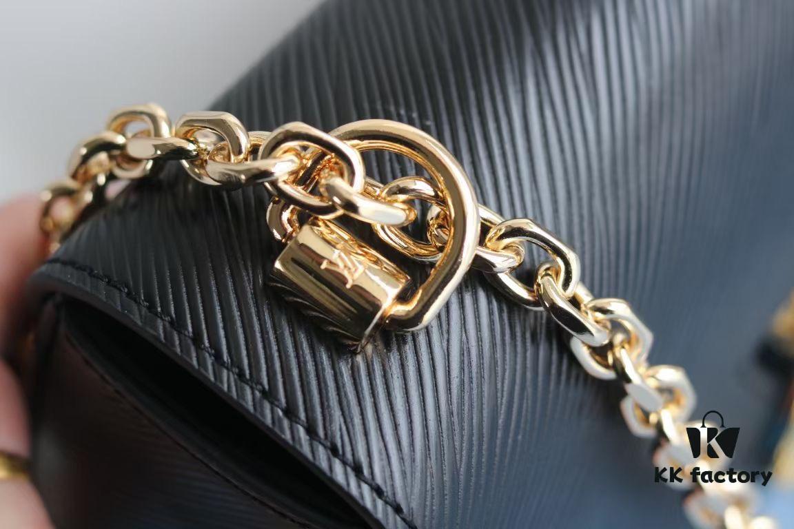 Top Quality Original LV Latest and Hottest Twist Denim Medium Size Handbag 22260