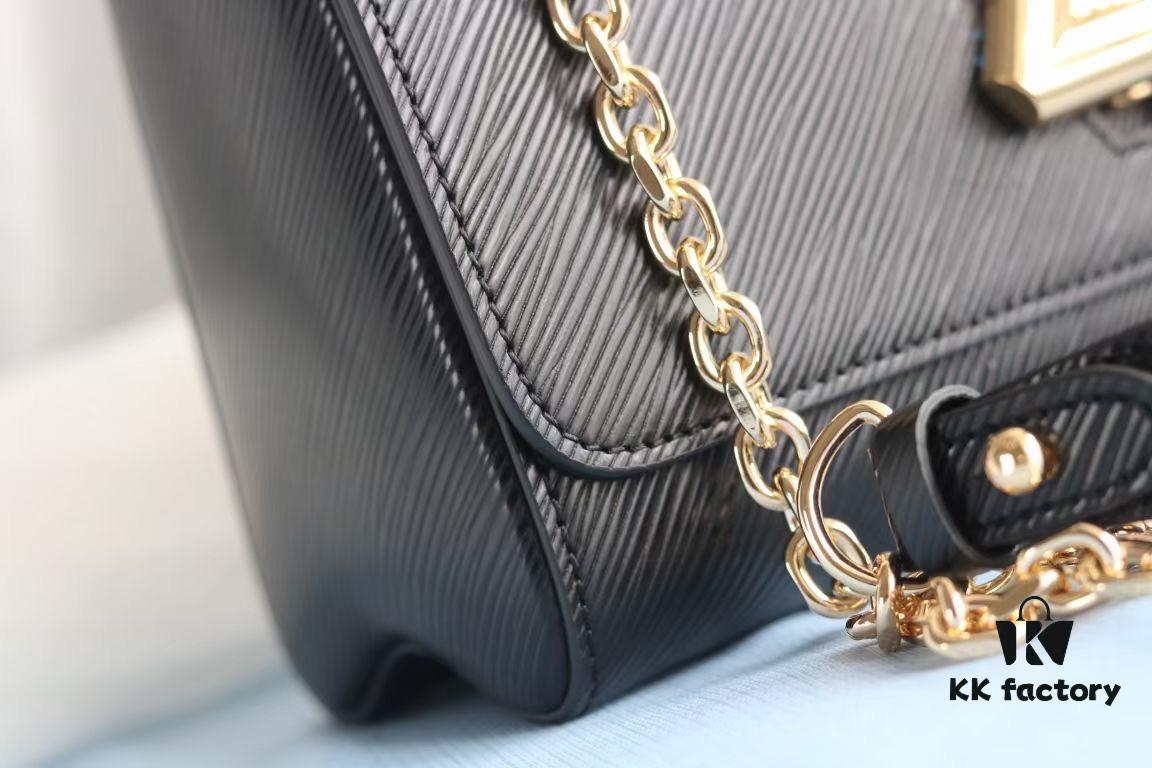 Top Quality Original LV Latest and Hottest Twist Denim Medium Size Handbag 22260