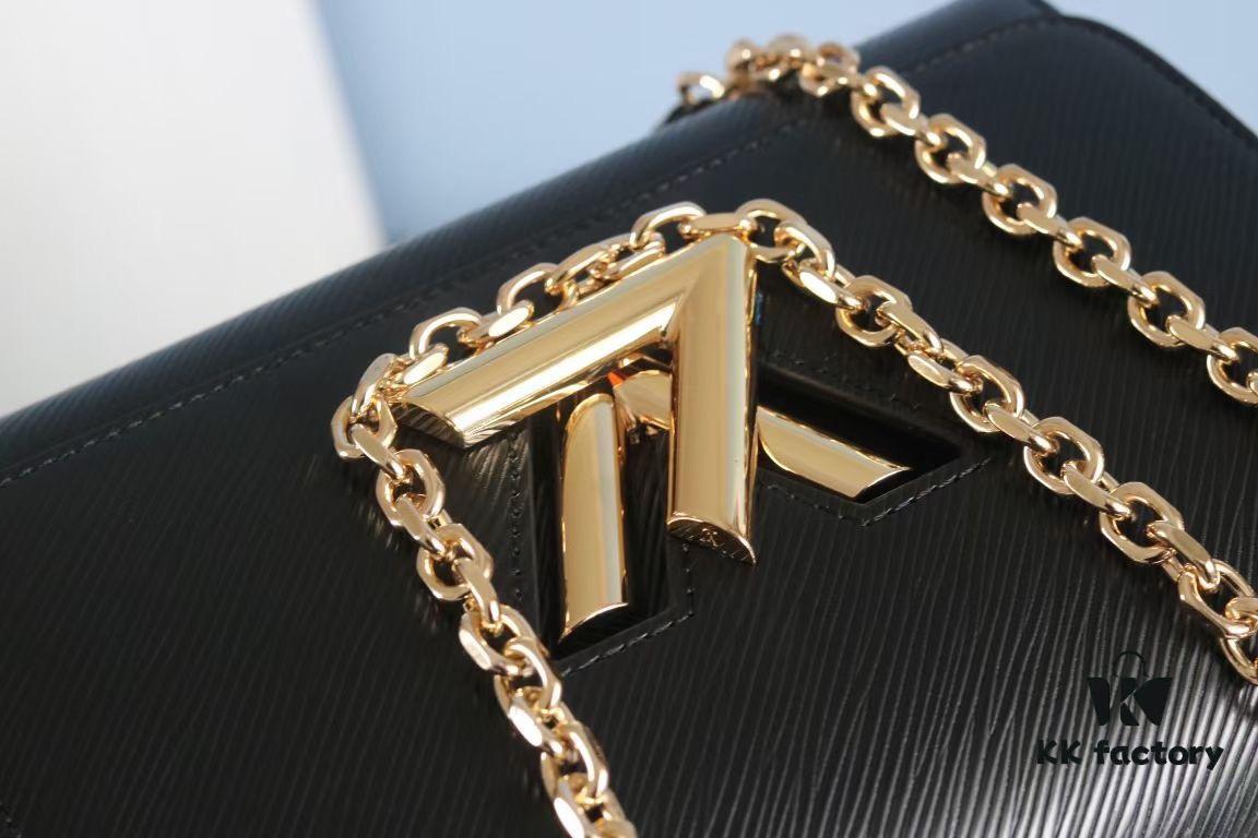 Top Quality Original LV Latest and Hottest Twist Denim Medium Size Handbag 22260