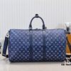 M11558 41416 41414 Black to Blue Gradient Green Louis Vuitton LV 24FW Monogram New Messenger Bag Montsouris Crossbody Keepall 55 Travel Bag