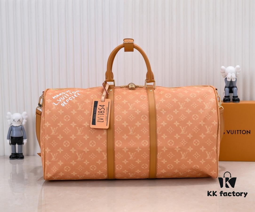 M13186 Variable Code Chip Top Quality Original Louis Vuitton LV 24FW Monogram New Yellow Vintage Collection Messenger Bag