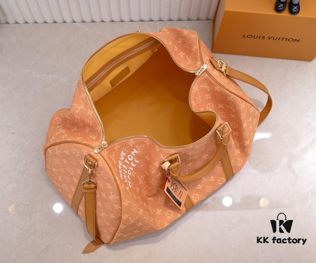 M13186 Variable Code Chip Top Quality Original Louis Vuitton LV 24FW Monogram New Yellow Vintage Collection Messenger Bag