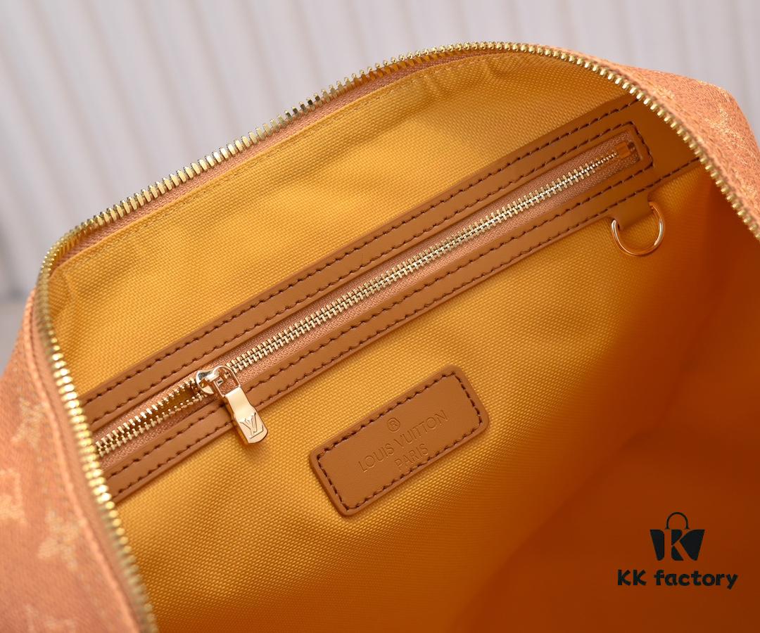 M13186 Variable Code Chip Top Quality Original Louis Vuitton LV 24FW Monogram New Yellow Vintage Collection Messenger Bag