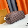 Exclusive Louis Vuitton Neymar-Inspired Dual-Zip Cosmetic Pouch - Soft Monogram Canvas, Highly Practical Celebrity Favorite