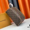 Exclusive Louis Vuitton Neymar-Inspired Double Zip Makeup Pouch – Soft Monogram Canvas, Practical Design Loved by Stars