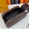 Exclusive Louis Vuitton Neymar-Inspired Dual-Zip Cosmetic Pouch - Soft Monogram Canvas, Highly Practical Celebrity Favorite