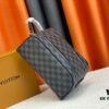 Exclusive Louis Vuitton Neymar-Inspired Dual-Zip Cosmetic Pouch – Soft Monogram Canvas, Highly Practical Design Loved by Stars