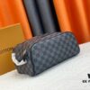 Exclusive Louis Vuitton Neymar-Inspired Dual-Zip Cosmetic Pouch – Soft Monogram Canvas, Highly Practical Design Loved by Stars