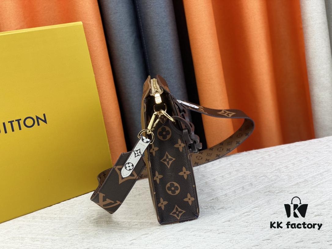 Authentic High-End Quality Exclusive Redesign 💥 M47542 M67692 M47545 LV [Rose] Remodeled Official Website Toiletry Bag Super Hot Beautiful New Model LV Original Sample Matched Pattern Quality 🌵 Classic Monogram Clutch Toiletry Bag 🤞 Ultra-High Quality Authentic Hardware 💧 Creatively Crafted 👍🏻 Excellent Fit and Design Concept 💦 Masterfully Made, Size 25 x 20.5