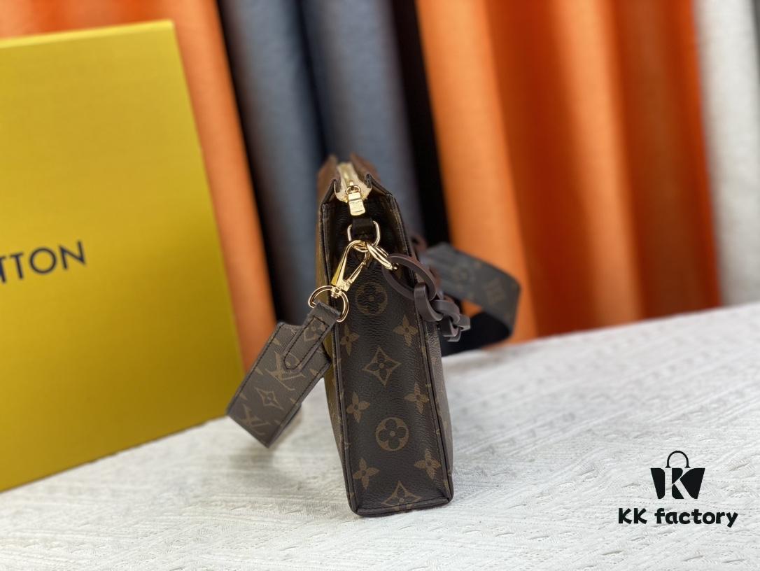 Authentic High-End Quality Exclusive Customization 💥 M47542 M67692 M47545 LV [Rose] Modified Official Website Toiletry Bag Super Hot Beautiful New Style LV Original Order Matching Pattern Quality 🌵 Classic Monogram Clutch Toiletry Bag ✌️ Ultra-High Quality Authentic Hardware 💧 Exquisitely Crafted with Unique Design Concept 👍🏻 Excellent Fit and Finish, Artisan Masterpiece Size 25x20.5