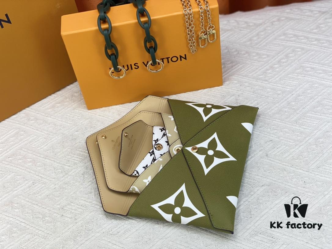 M67600 M62034 Hot Release 🔥 LV New Kirigami Three-Piece Clutch Set – One Purchase, Three Bags!