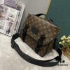 Upgraded Version 230 M46972 Monogram and Black Flower LV Trail Messenger Bag