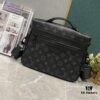 Upgraded Version 230 M46972 Monogram and Black Flower LV Trail Messenger Bag