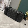 Upgraded Version 230 M46972 Monogram and Black Flower LV Trail Messenger Bag