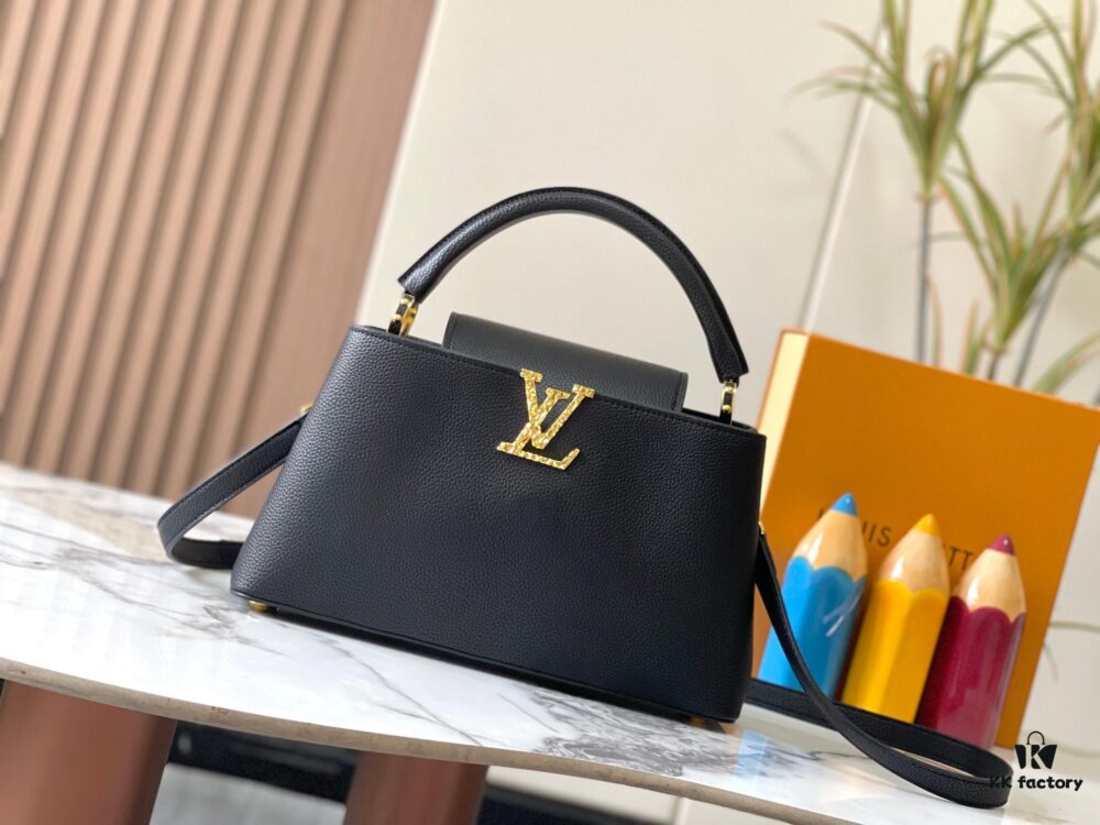 Upgraded M24664 Capucines East West Medium Handbag