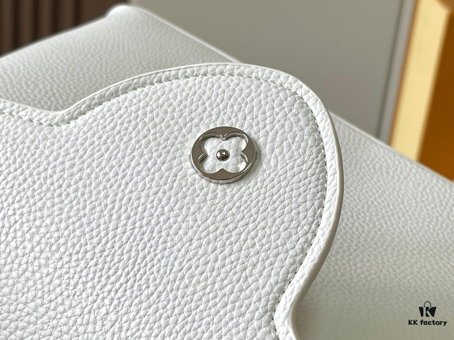 Upgraded M24664 Capucines East West Medium Handbag from the LV Crush Collection