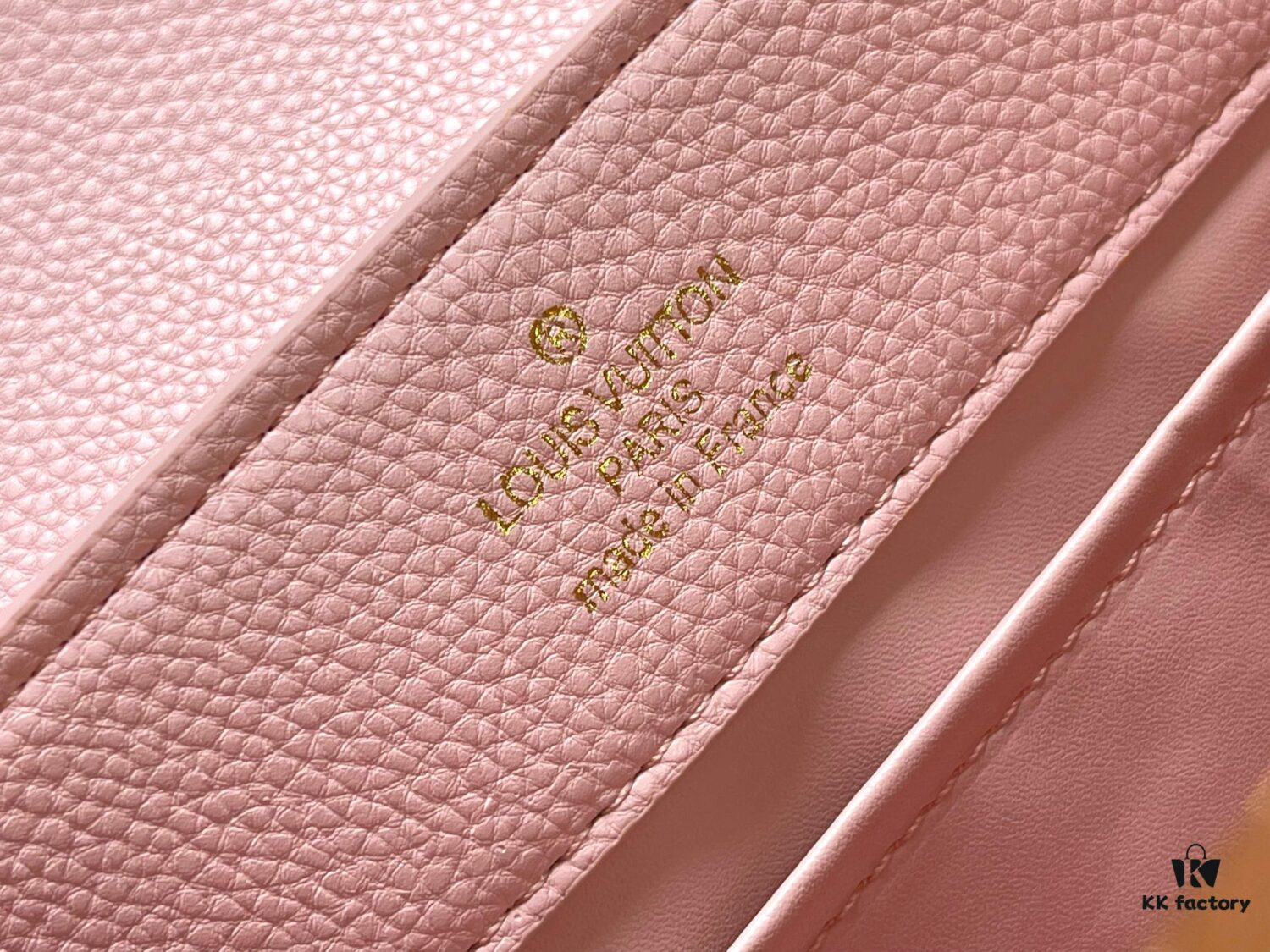 Upgraded M24664 Capucines East West Medium Handbag from the LV Crush Collection