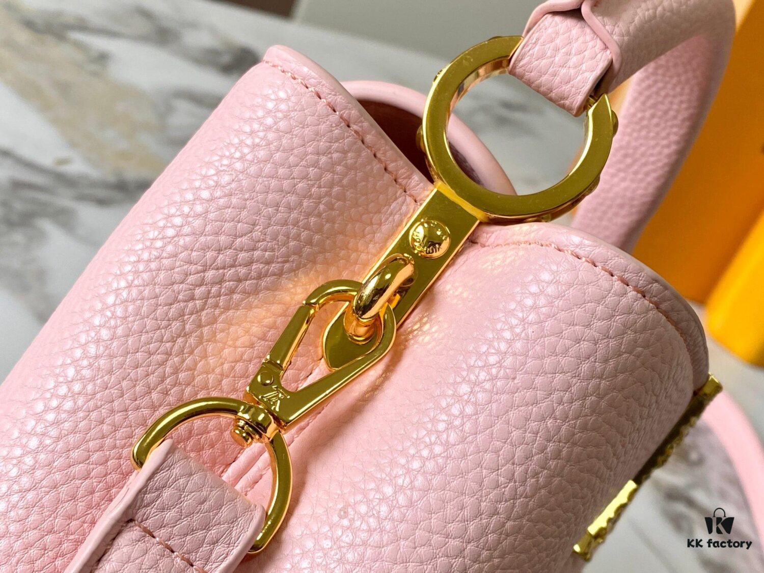 Upgraded M24671 Capucines East West Mini Bag