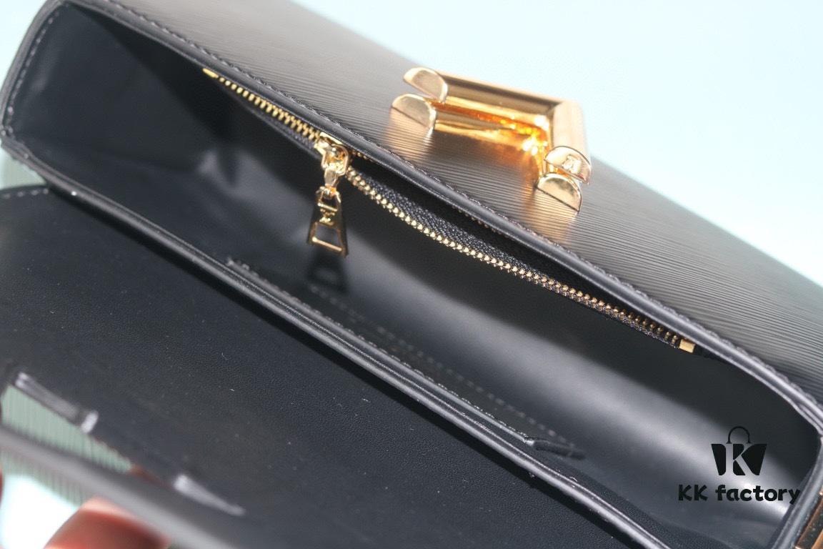 New Arrival Top Quality Original LV Twist West Handbag in Epi Grain Leather