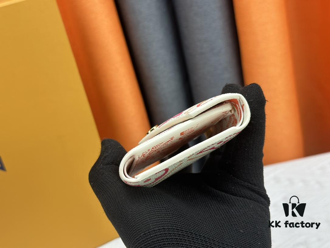 M83623 Magenta Victorine Wallet for LV By the Pool Summer Collection