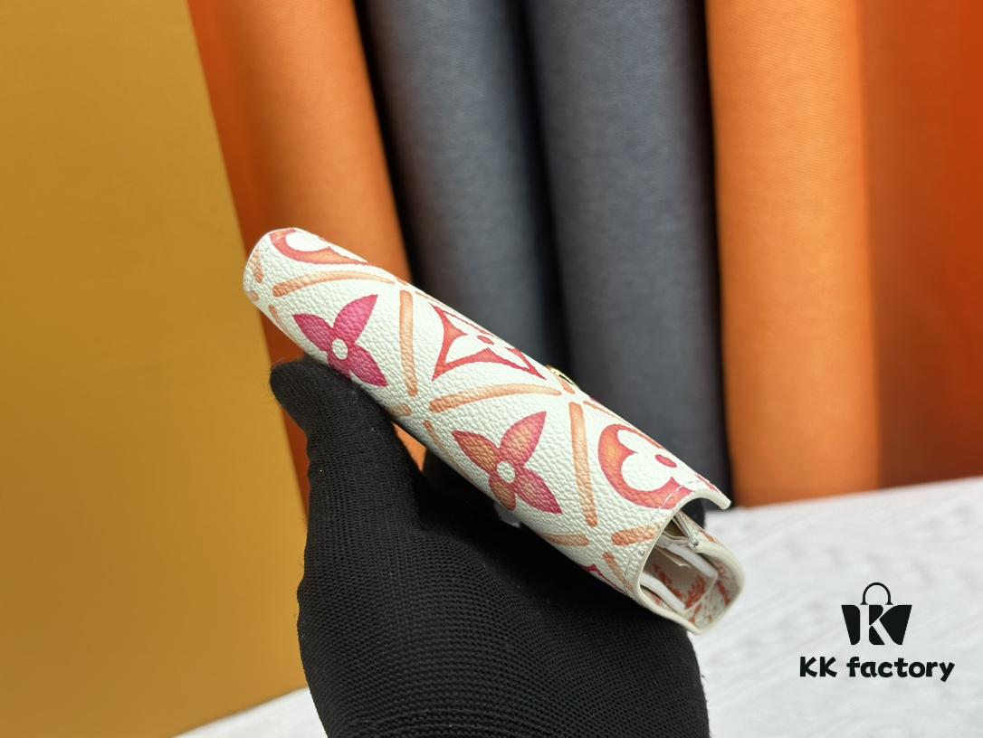 M83623 Magenta Victorine Wallet for LV By the Pool Summer Collection