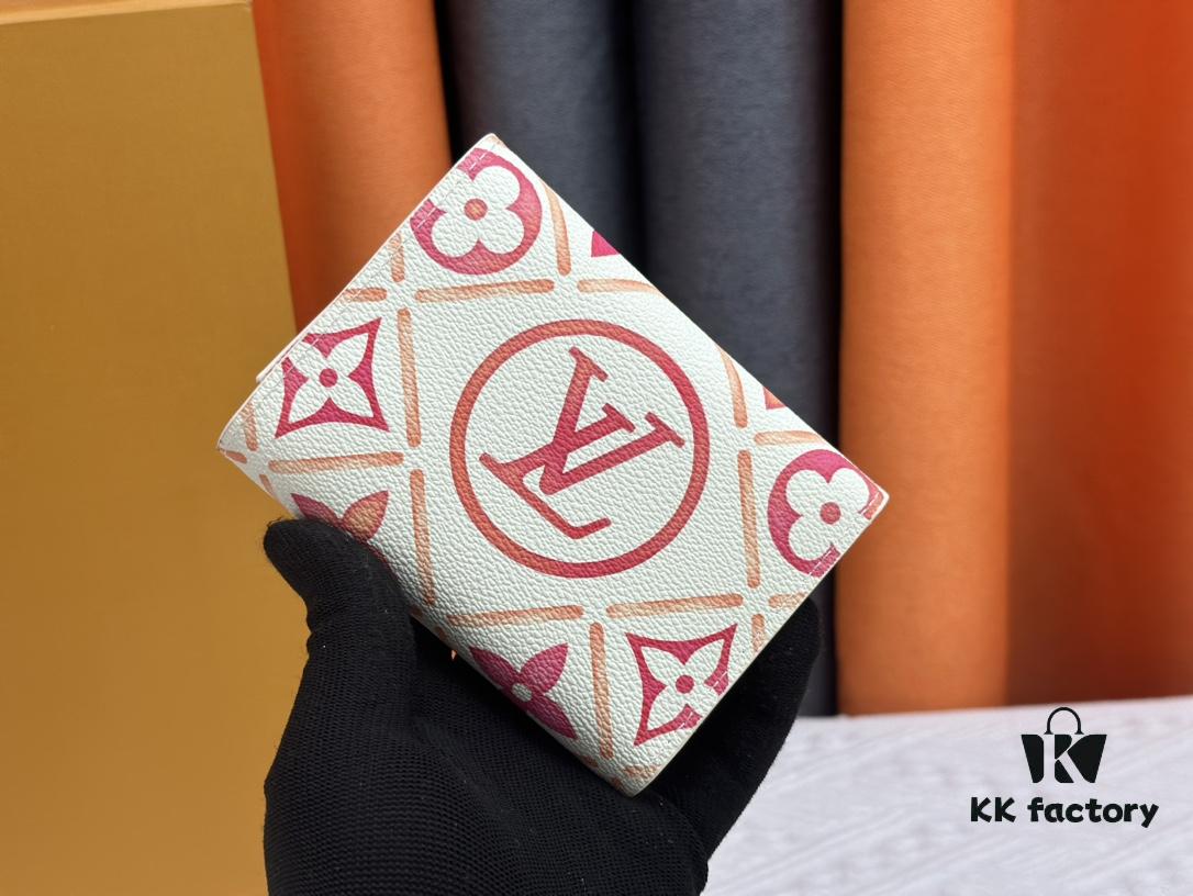 M83623 Magenta Victorine Wallet for LV By the Pool Summer Collection