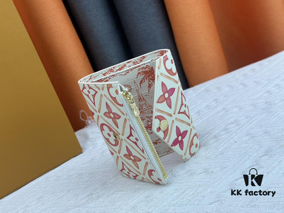 M83623 Magenta Victorine Wallet for LV By the Pool Summer Collection