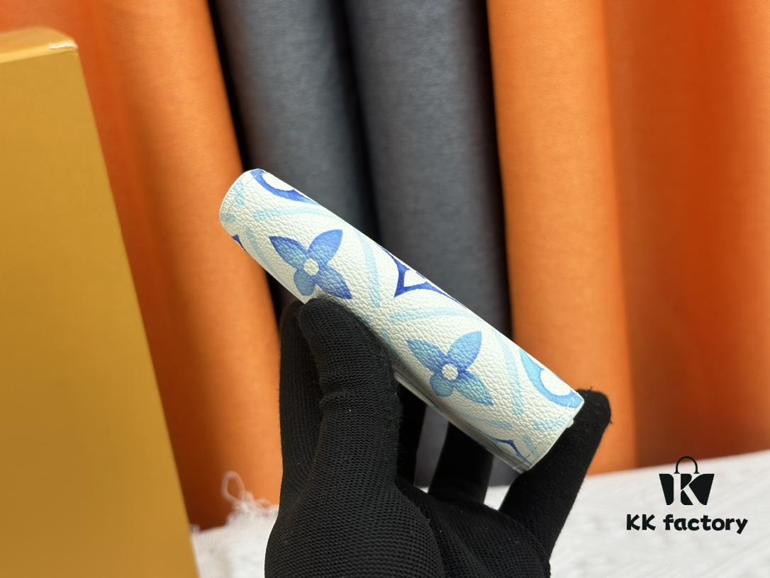 M83623 Blue Victorine Wallet for LV By the Pool Summer Collection
