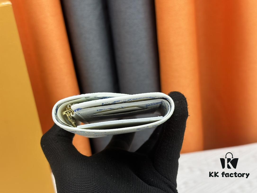 M83623 Blue Victorine Wallet for LV By the Pool Summer Collection