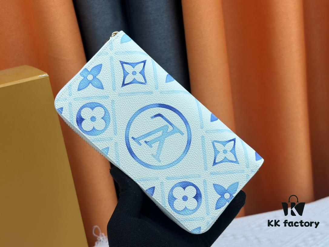 M11455 Blue Wallet for LV By the Pool Collection