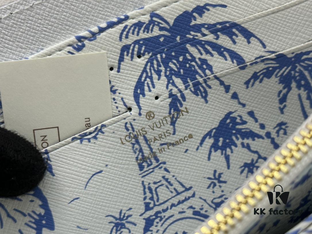 M11455 Blue Wallet for LV By the Pool Collection