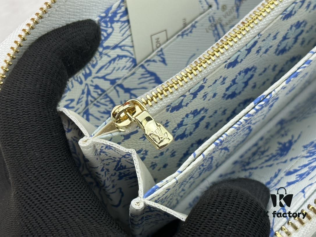 M11455 Blue Wallet for LV By the Pool Collection