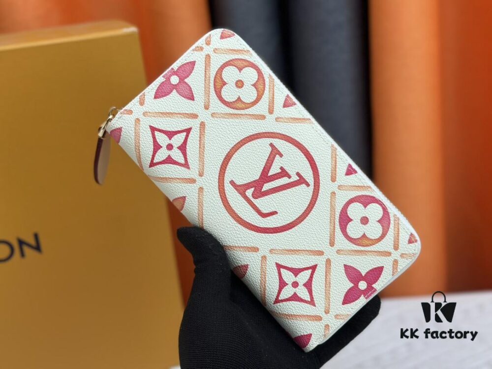 M11455 Red Wallet for LV By the Pool Collection