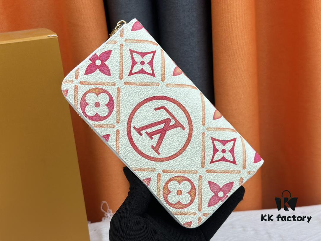 M11455 Red Wallet for LV By the Pool Collection