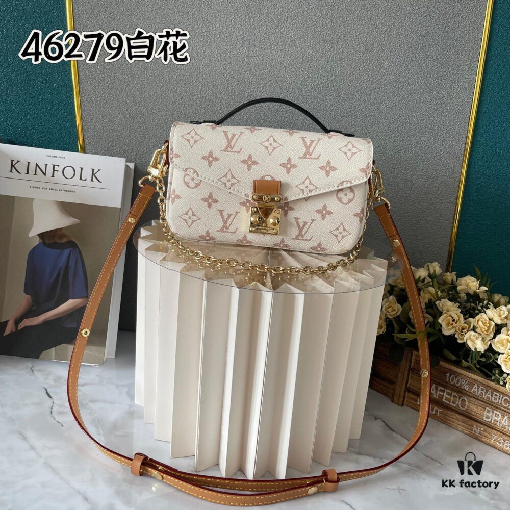 Upgraded Version 160 (High-Quality Replica) M12429 M23940 M40749 M46914 M46279 M22834 M46595 LV Messenger Bag Small East West Métis Handbag