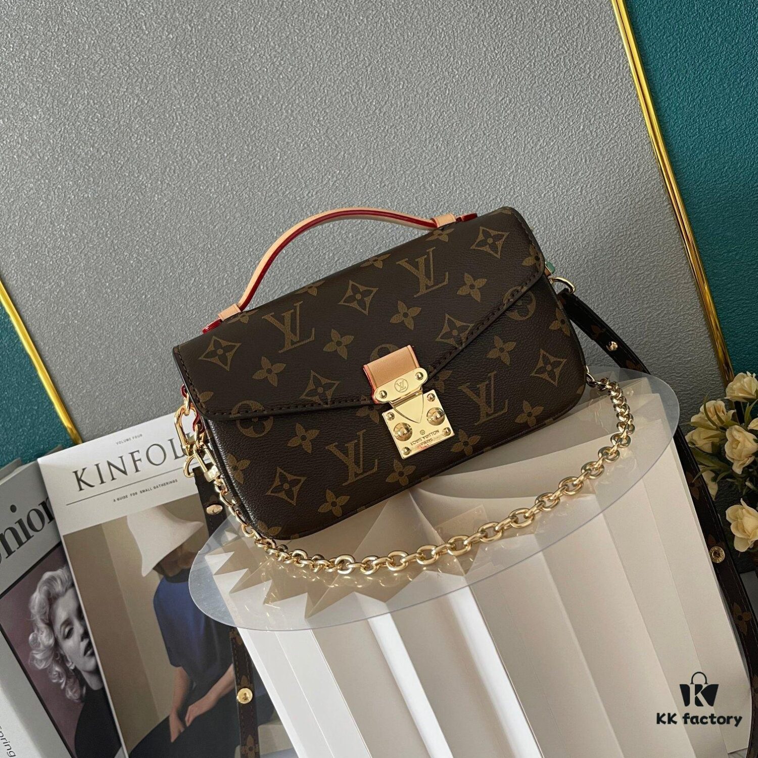 Upgraded Version 150 (High-Quality Replica) M12429 M23940 M40749 M46914 M46279 M22834 M46595 LV Satchel Bag Small East West Métis