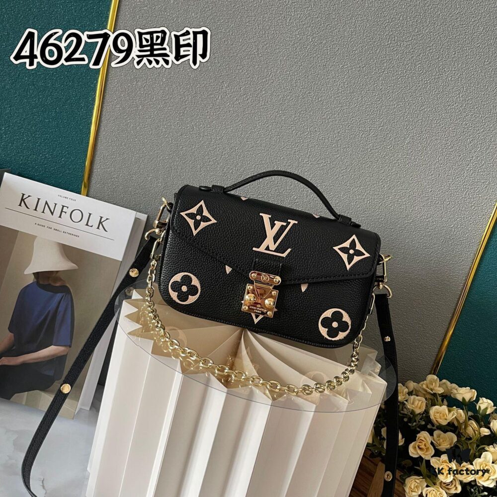 Upgraded Version 160 (High-Quality Replica) M12429 M23940 M40749 M46914 M46279 M22834 M46595 LV Messenger Bag Small Size East West Métis Handbag