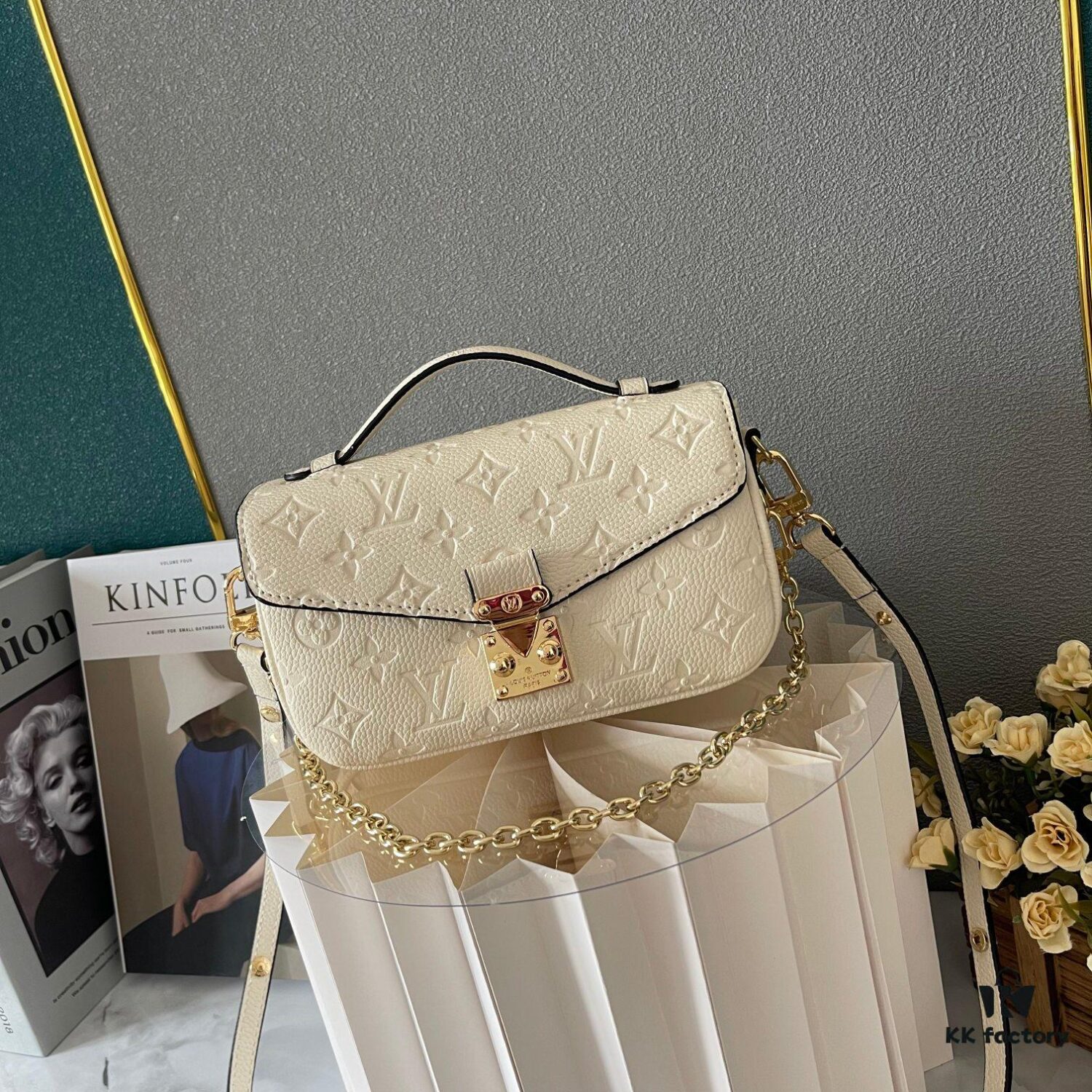 Upgraded Version 150 (High-Quality Replica) M12429 M23940 M40749 M46914 M46279 M22834 M46595 LV Satchel Bag Small East West Métis