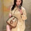 New Large Batch LV NOE PURSE Bucket Handbag with Raffia and Leather Trim