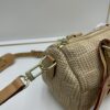 New Arrival LV Straw Keepall Pillow Bag