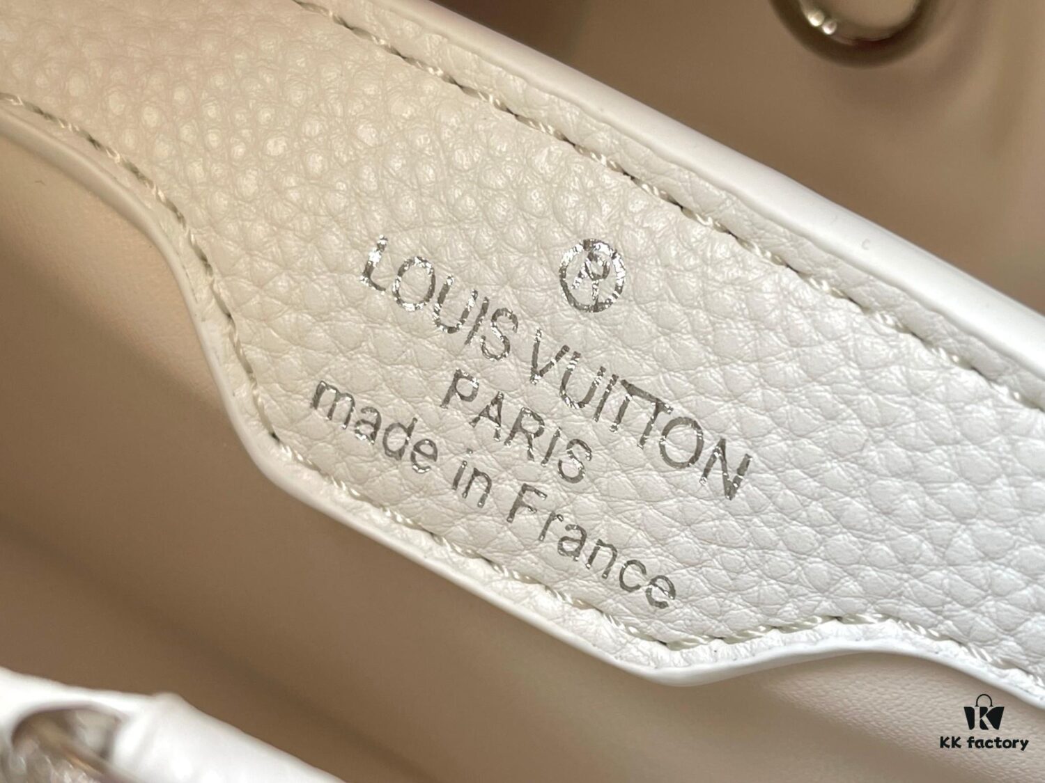 Upgraded M82905 White Ostrich