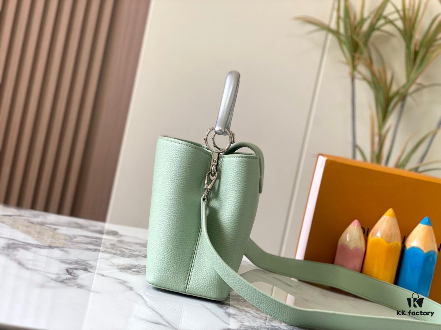 Upgraded M21355 Capucines Large Handbag