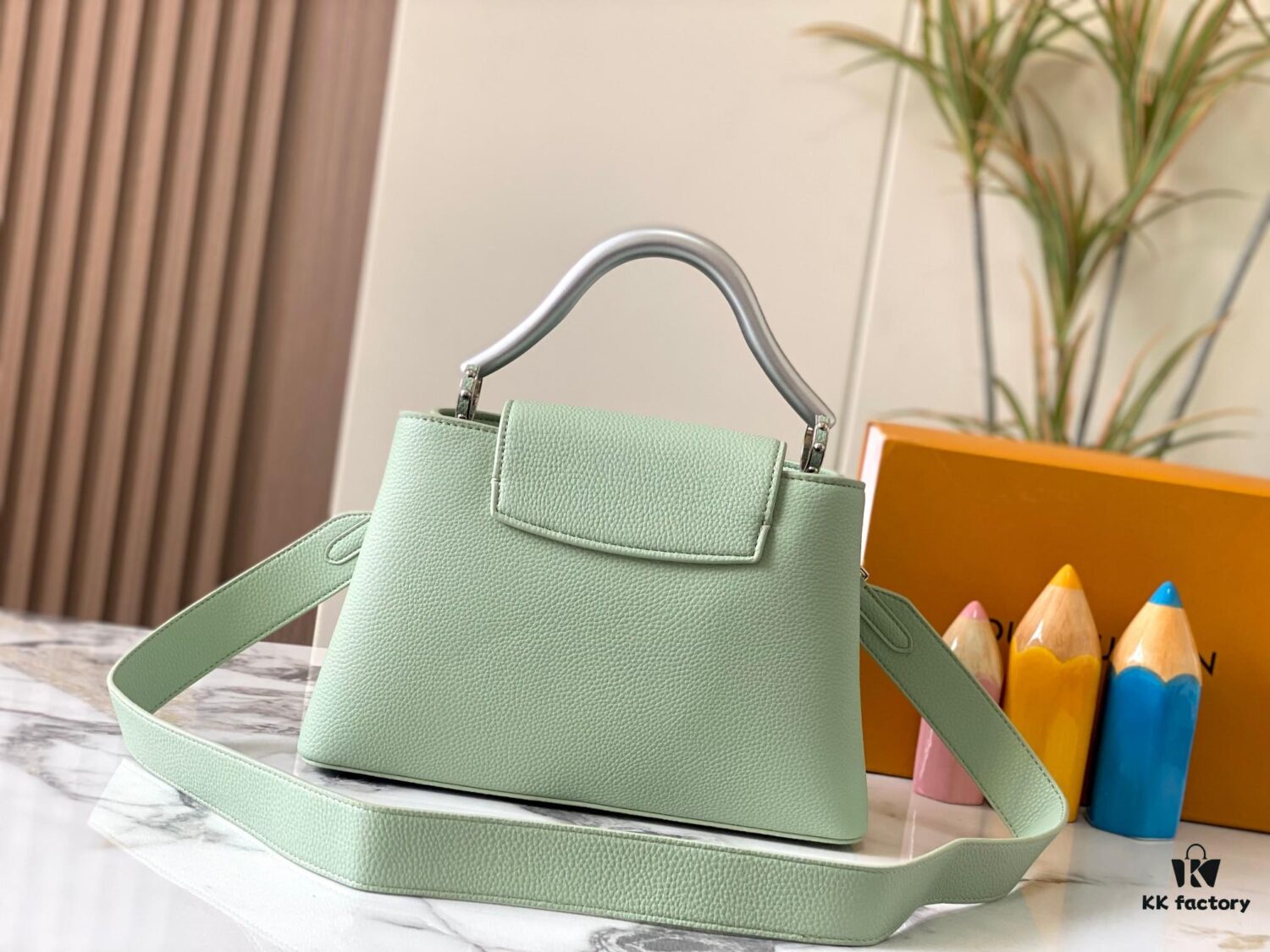 Upgraded M21355 Capucines Large Handbag