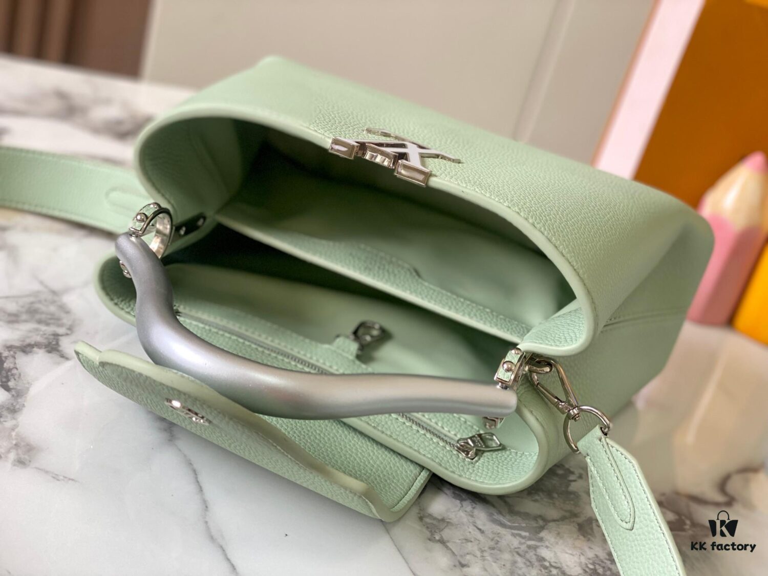 Upgraded M21355 Capucines Large Handbag