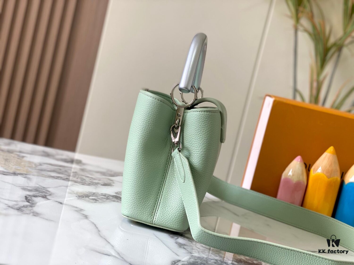 Upgraded M21354 Capucines BB Bag