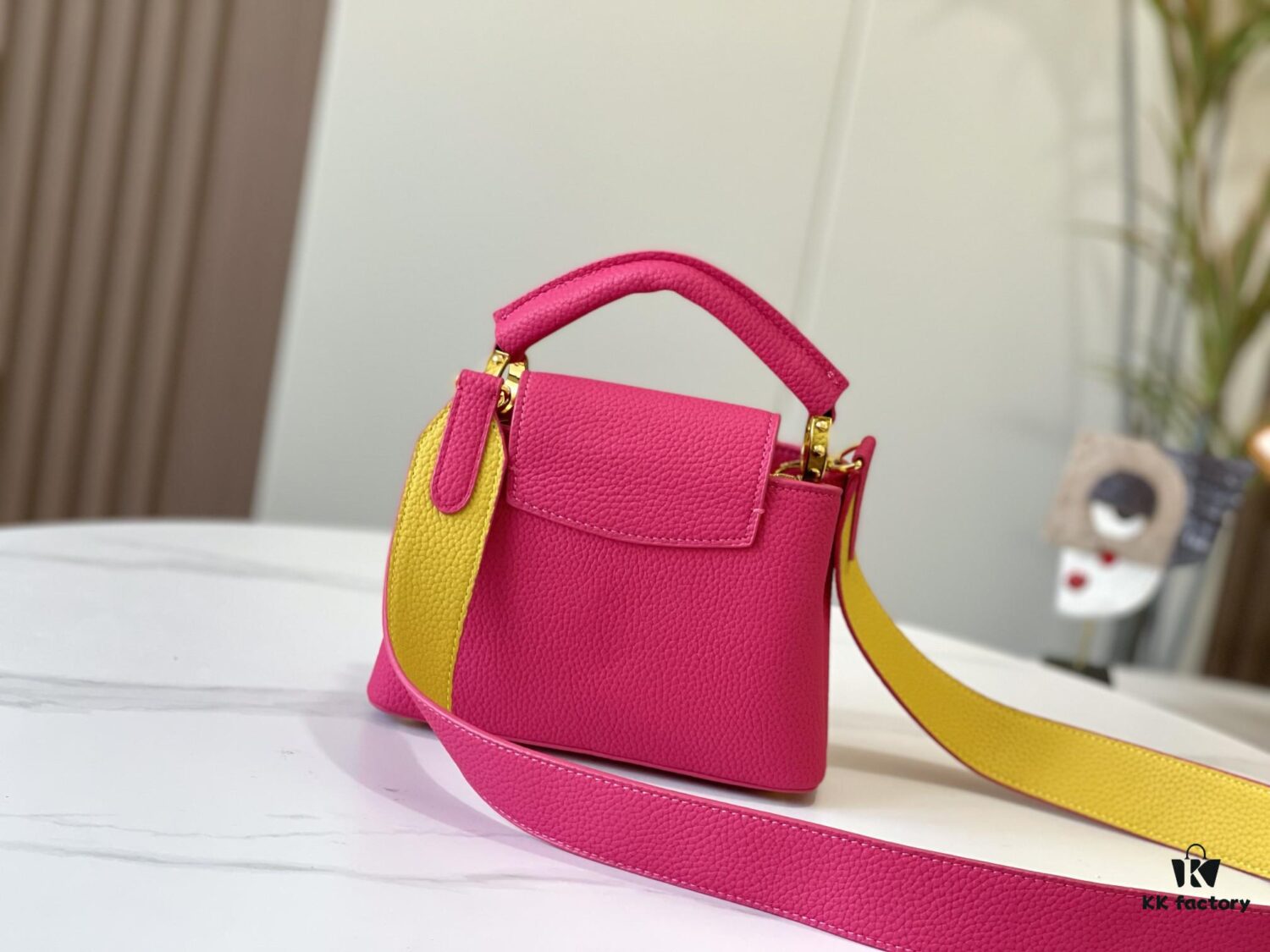 Upgraded M59440 Capucines Mini Handbag