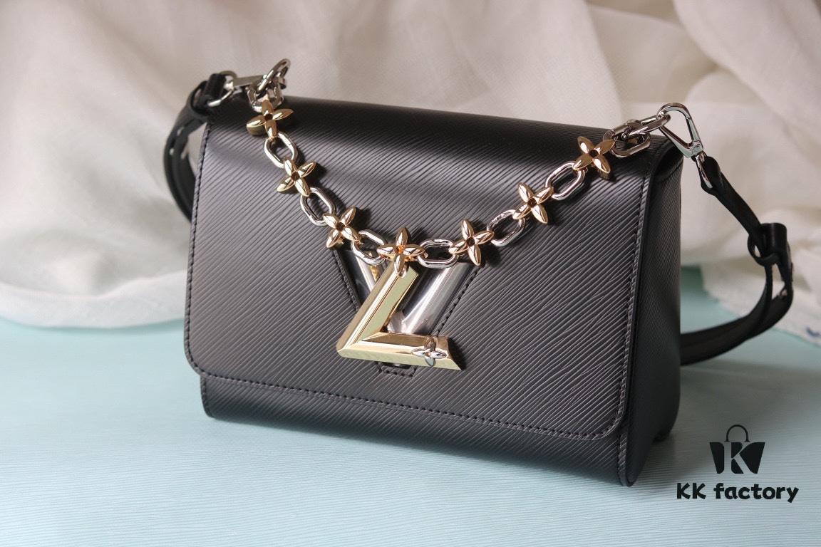 Latest European Version Top Original Quality Twist MM LV Bloom Handbag