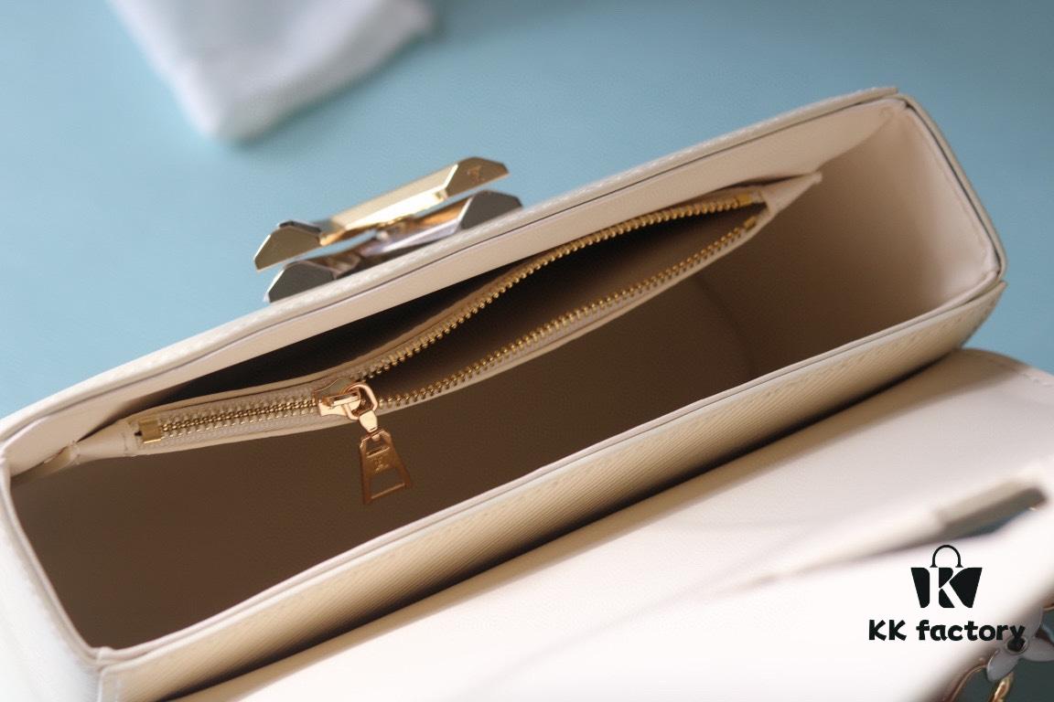 Latest European Version Top-Quality Original Twist MM LV Bloom Handbag