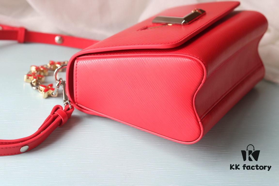 Latest European Version Top Quality Original Twist MM LV Bloom Handbag