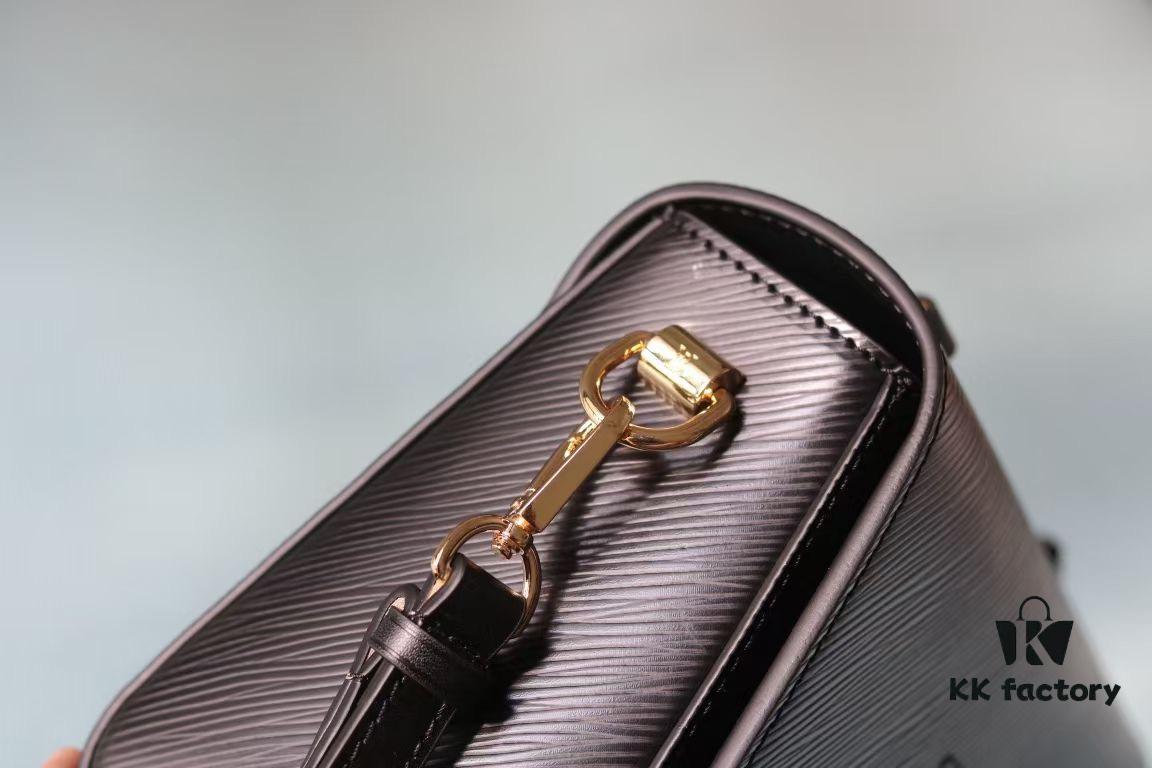 Top Original Quality! LV Twist Medium Bag in Epi Grained Leather with Braided Trim - Model No. 50392/22229/22236